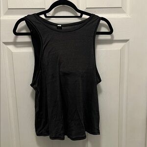 lululemon athletica Black Muscle Tee